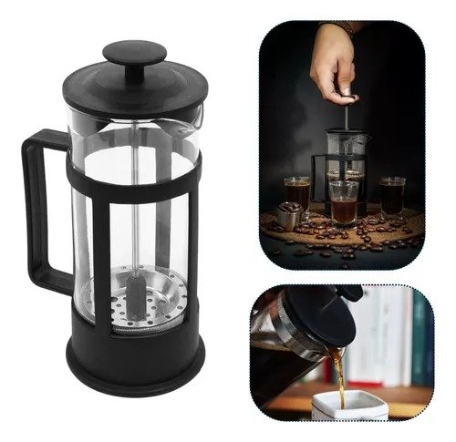Prensa Francesa En Vidrio Cafetera 350m
