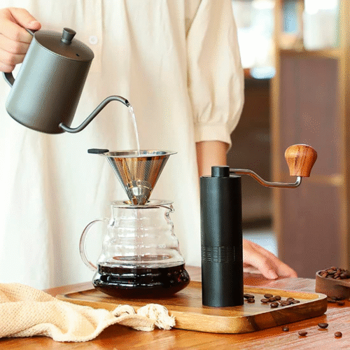 Set X5 Cafetera Lujo Vertido Cafe V60 Gr2